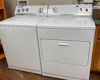 Clean washer and dryer