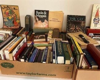 Some of the many interesting books