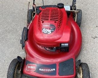 Clean Toro push mower