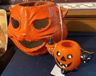 Vintage Halloween items