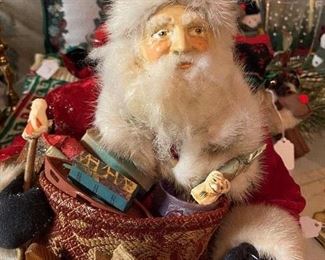 Very detailed artist made Santa