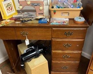 Sewing machine and sewing items