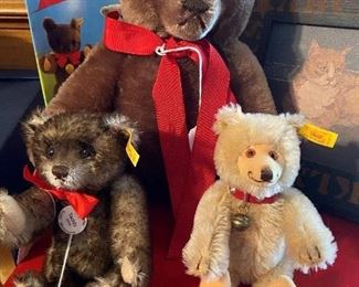 Steiff bears - cute little guys!