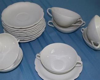 bavarian soup bowls and saucers