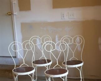 ice cream parlor chairs