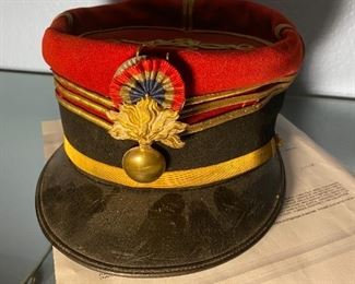Pre- WWI French officer hat 1886