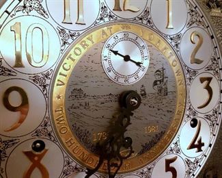 #4 - Ridgeway "Victory at Yorktown" Bicentennial Limited Edition Grandfather Clock