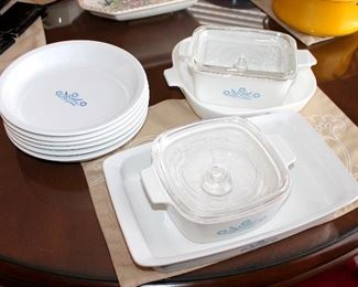 #38 - Corningware "Cornflower Blue" - 10 pieces
