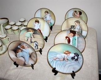 #41 - Bessie Pease Gutmann Collector Plates - Set of 8