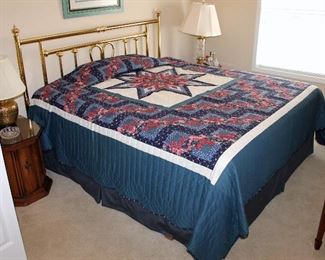 #49 - Brass King Bed