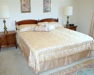 #54 - White Furniture Co. King Bedroom Set