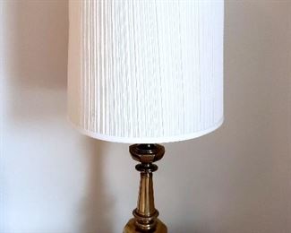 #56 - 3 Brass Table Lamps