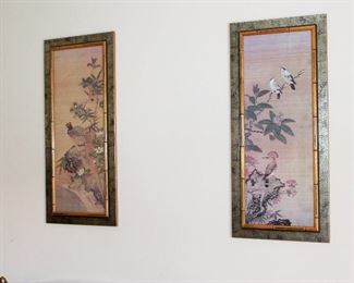 #57 - Pair of Framed Asian Prints