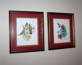 #77 - Bird Artwork - Set of 4