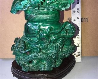 Jade Covered Figurine, as is $700.00