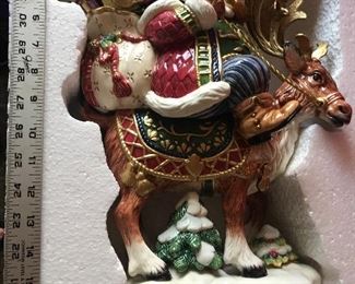 Fitz and Floyd Reindeer with box $40.00