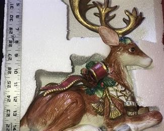 Fitz and Floyd Reindeer $38.00