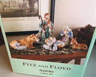 Fitz and Floyd Nativity $60.00