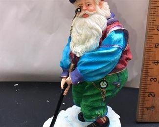 Santa Golfer, unmarked $8.00