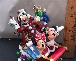 Mickey, Minnie, Goofy and Donald Sleigh $35.00