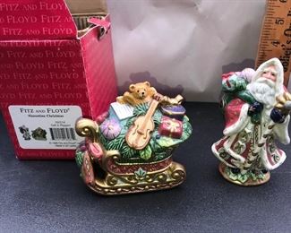 Fitz and Floyd Florentine Christmas $15.00 