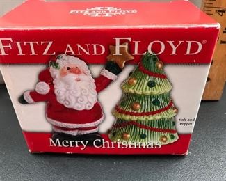 Fitz and Floyd Salt and Pepper $10.00