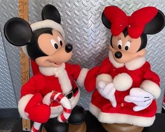 Mickey and Minnie Christmas $20.00 for the Pair