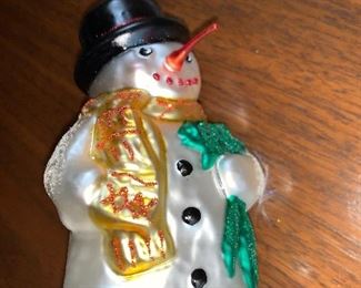 Christopher Radko Snowman Long Nose  $15.00