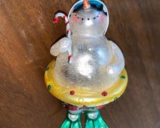 Swimming Snowman $8.00