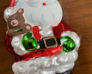 Santa Holding Teddy bear $6.00