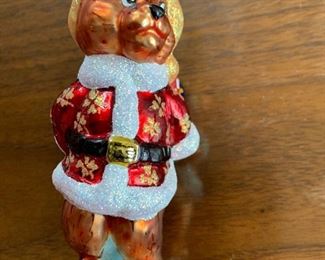 Christopher Radio Gifts to Bear Santa Ornament $12.00