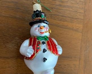 Frosty the Snowman Ornament $8.00