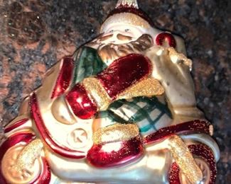 Santa on Motorcycle $10.00