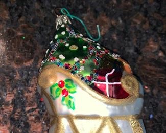 Sleigh with tree $6.00