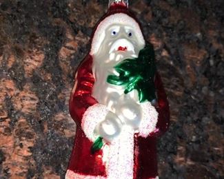 Santa holding Small Tree $5.00