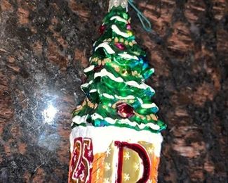 Tree on top of block $6.00