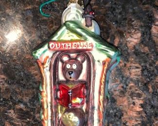 Outhouse Ornament $12.00