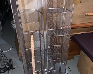 Two Metal Racks $30.00