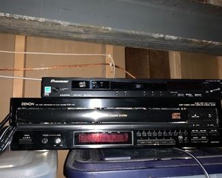 Pioneer and Denon $80.00 for both