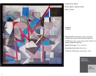 Artwork By Olivia Koopalethes