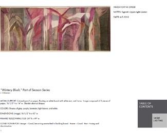 Artwork By Olivia Koopalethes