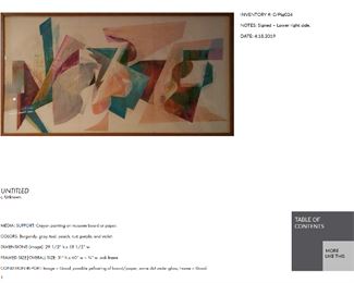 Artwork By Olivia Koopalethes