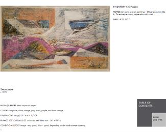 Artwork By Olivia Koopalethes