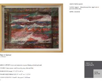 Artwork By Olivia Koopalethes