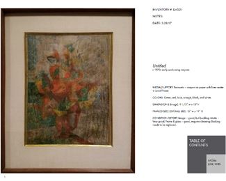 Artwork By Olivia Koopalethes