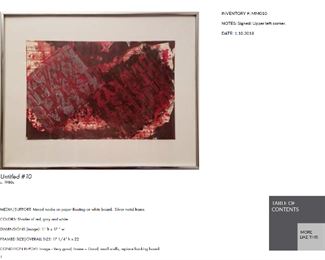 Artwork By Olivia Koopalethes