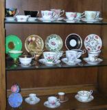 cups and saucers