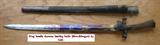 Antique stag handle German hunting sword