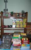 model trains, buildings, kits