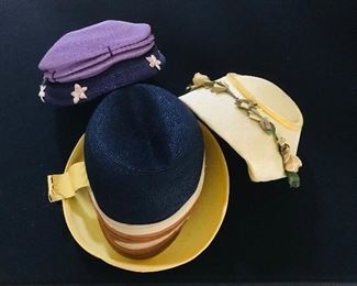 Selection of Vintage Hats